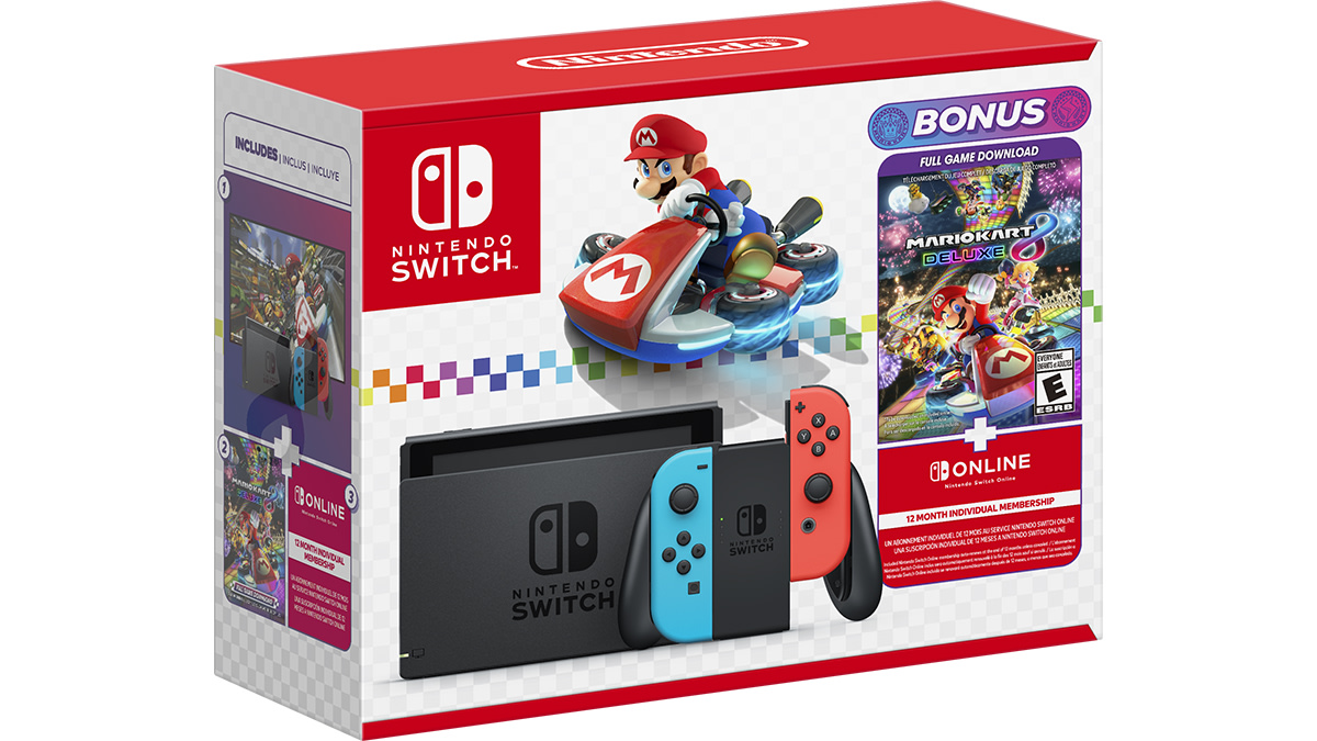 ランキング第1位 Deluxe 8 Kart™ Mario Switch™: Nintendo Bundle Nintendo - Nintendo Switch